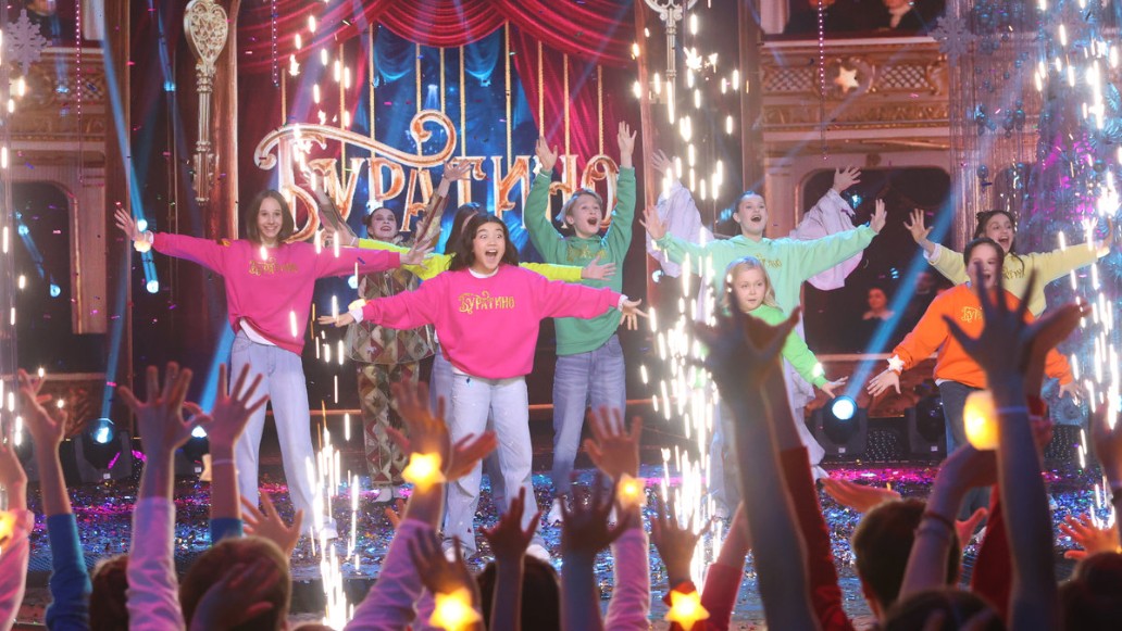 фильм Буратино, Новый год, Первый канал, фото