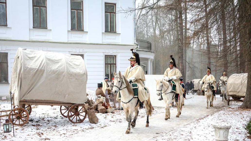 Красный призрак 1812, съемки