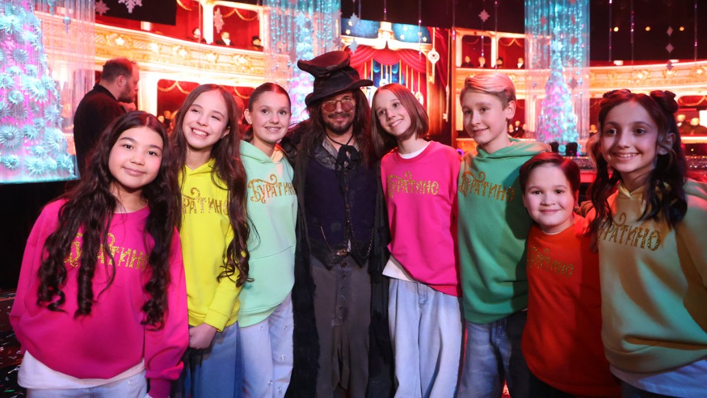 фильм Буратино, Новый год, Первый канал, фото