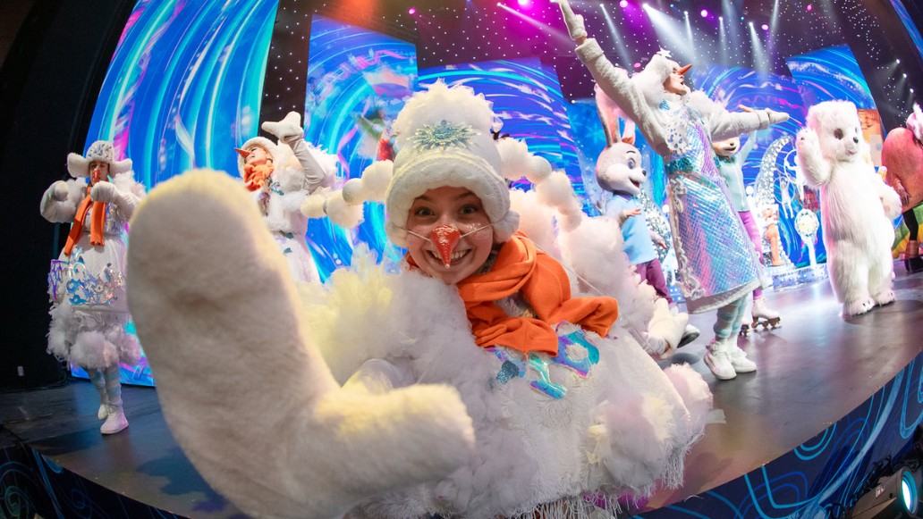 новогоднее шоу «История игрушек», фото