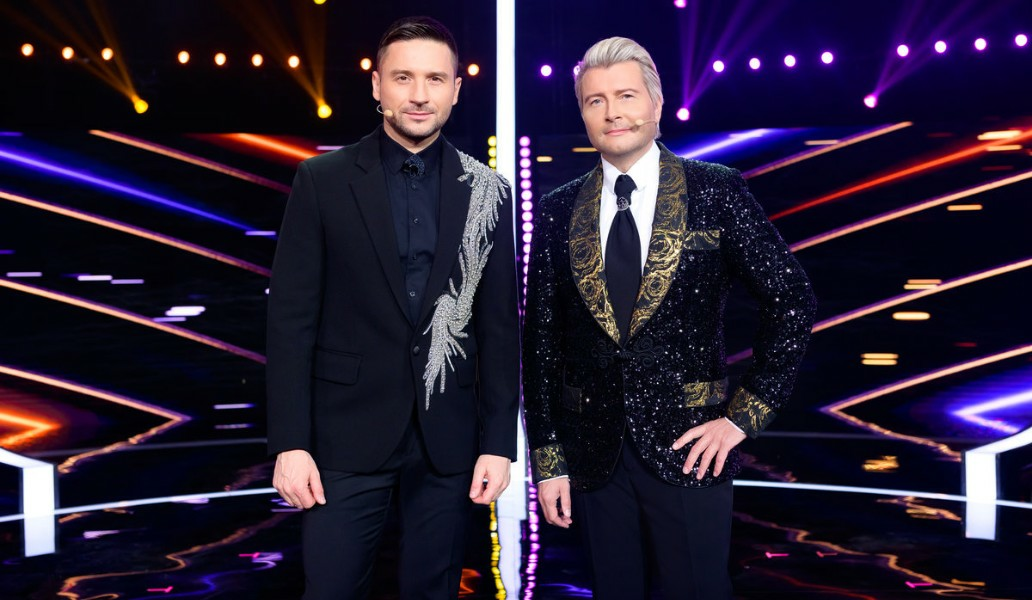 Ведущие шоу «Дуэты» Николай Басков и Сергей Лазарев, фото