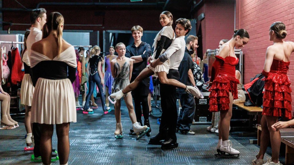 На льду, фото