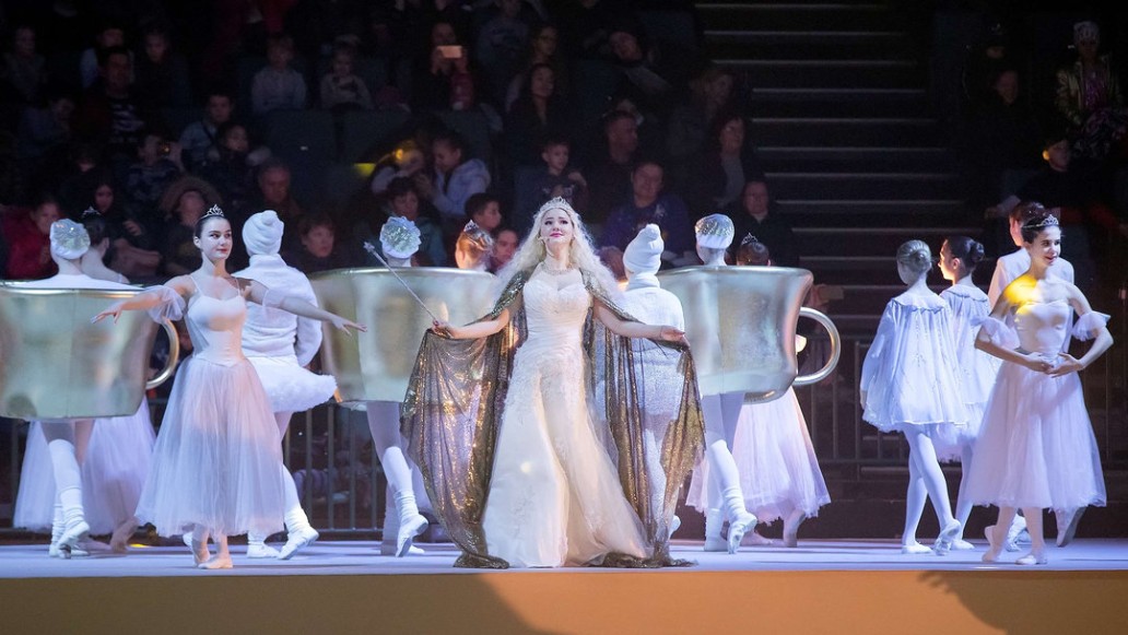 ледовое шоу, Золушка, губернаторская елка, фото