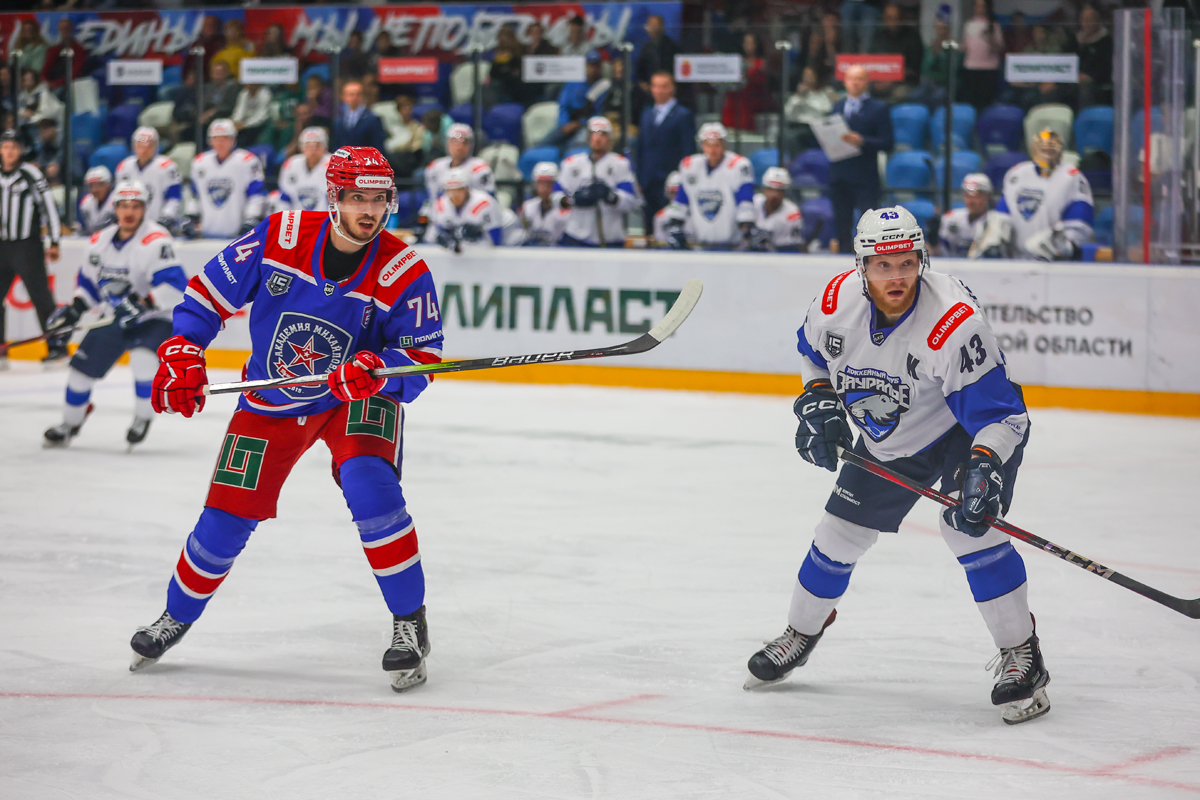 Играют «Югра», дубль ЦСКА, «Барс» и «Челмет»: смотрите трансляции матчей Всероссийской хоккейной лиги на канале «Хоккейный»