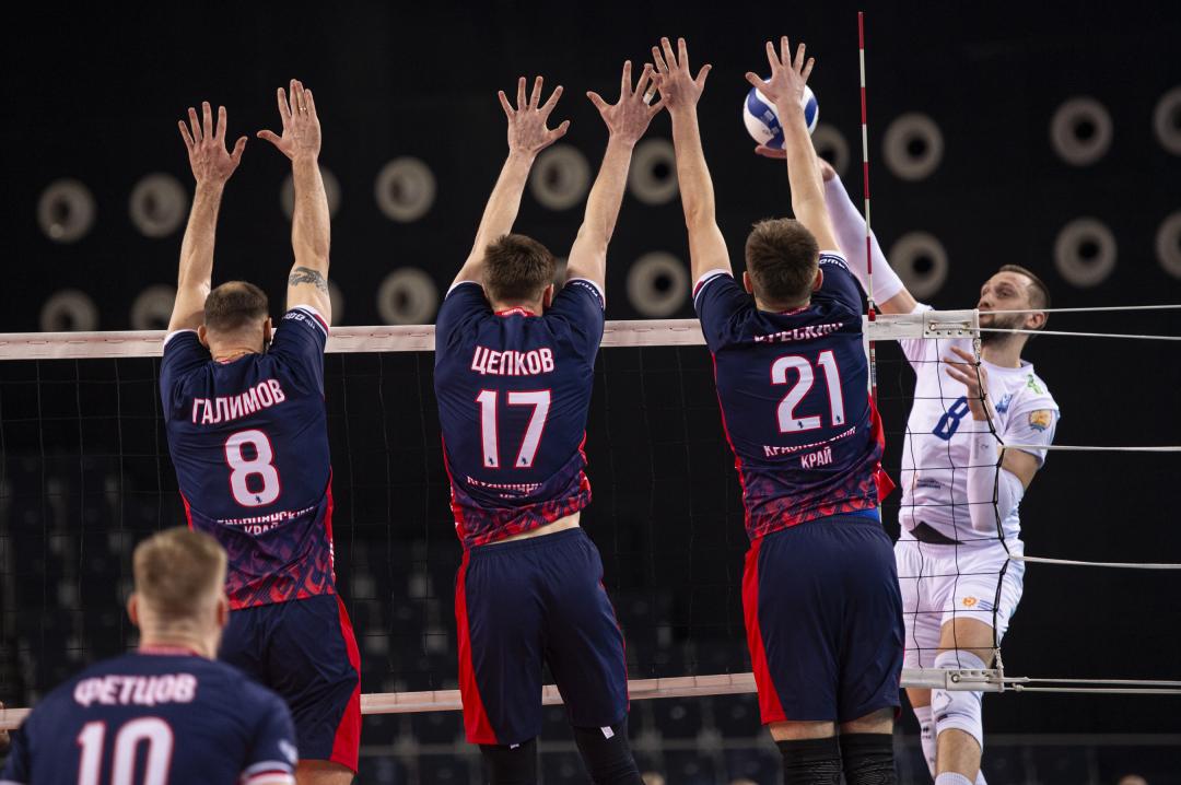 Сибирские дерби, «Горький» принимает «Динамо-ЛО», «Факел-Ямал» против «Новы»: первые матчи тура мужской волейбольной суперлиги на канале «Волейбол»