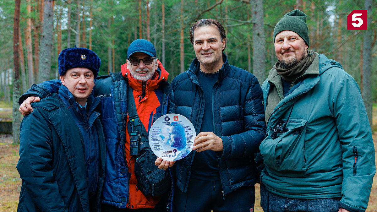 Первые кадры: «Триикс Медиа» снимает третий сезон таежного детектива «Закон тайги» для Пятого канала