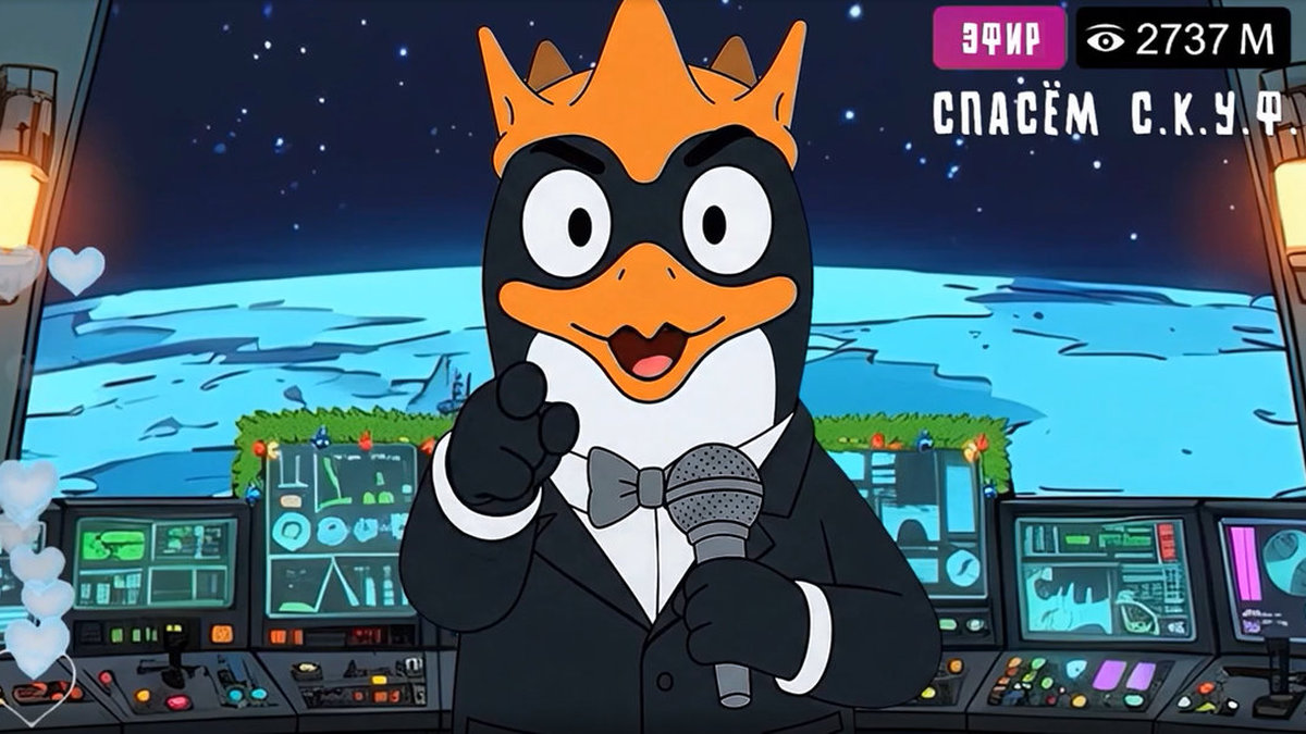 Блогеры в космосе: 2х2 запускает первый анимационный ИИ-сериал на российском ТВ