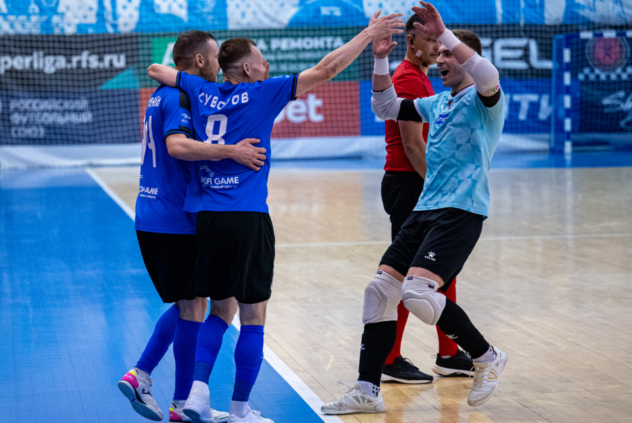 «Ухта» летит ко второму чемпионству: развязка полуфиналов футзальной суперлиги на каналах «Мяч» и «МАТЧ!»