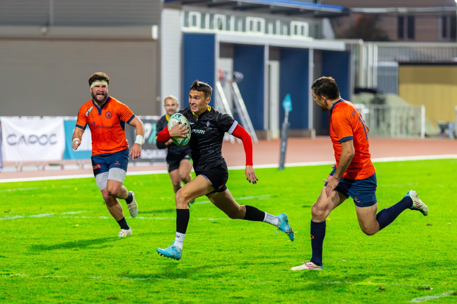 Смотрим заключительную игру первого этапа Высшей лиги регби сборная Санкт-Петербурга – «Спартак» на канале «Мяч»