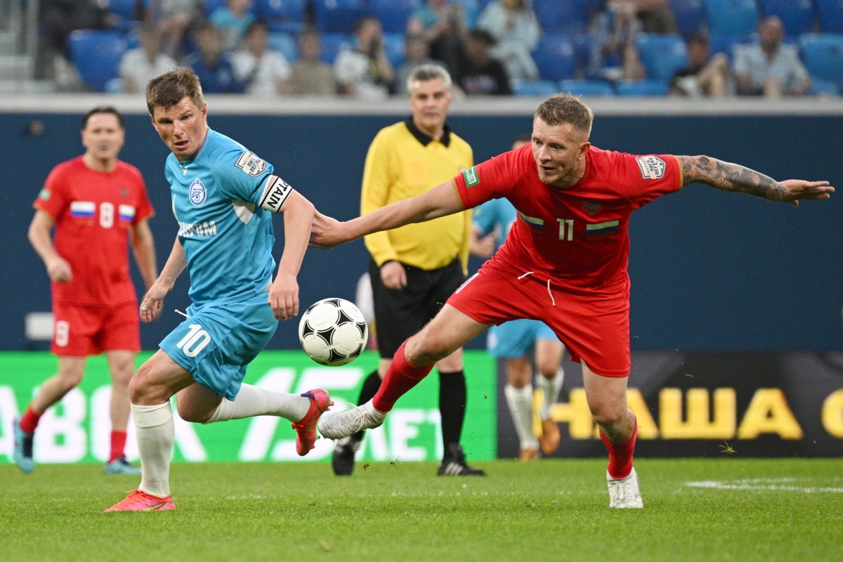 Легенды футбола в Минске: смотрим ветеранский матч Белоруссия – Россия на канале «МАТЧ!»