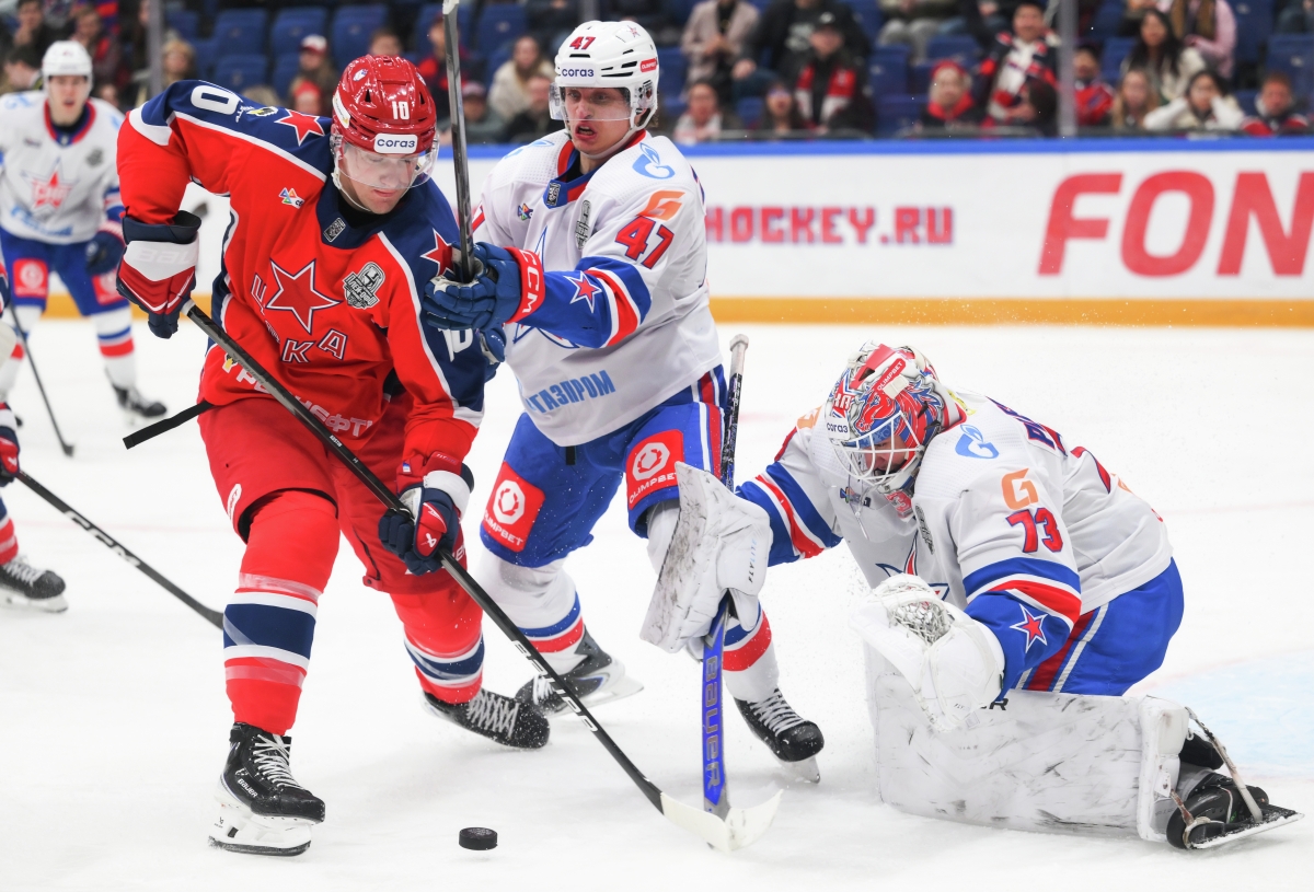 Схватки «армейцев» в Москве и «бело-голубых» в Минске: игры 1/8 Кубка Гагарина ЦСКА – СКА и «Динамо» Минск – «Динамо» Москва на канале «МАТЧ!»