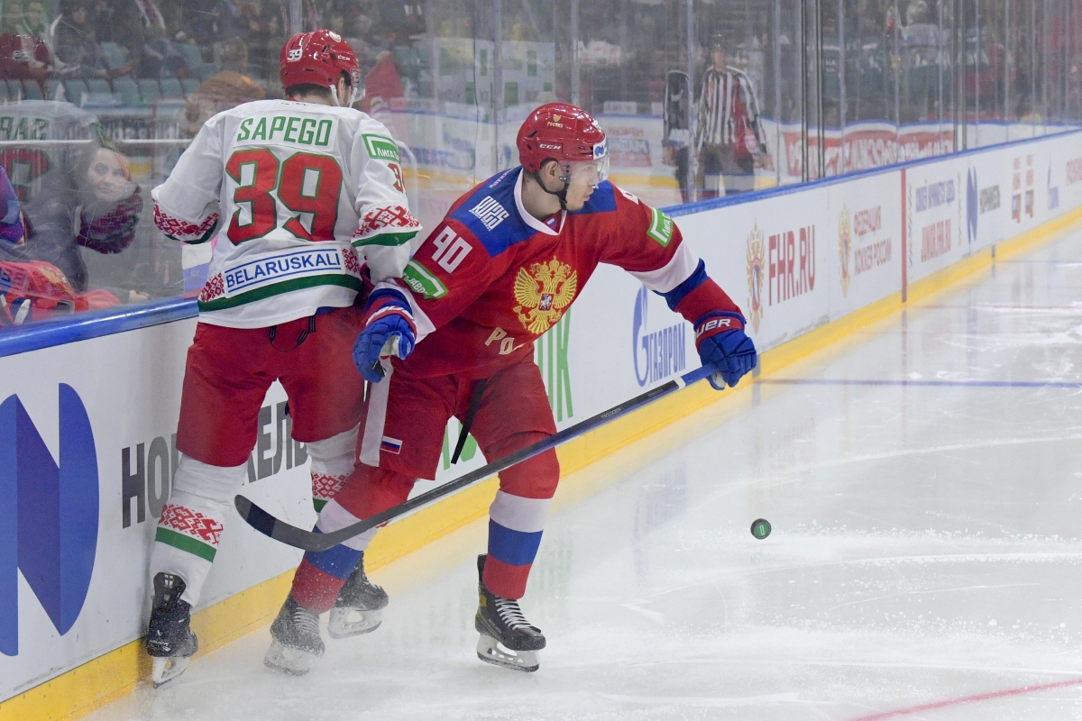 После стартовой победы: не пропустите матч Кубка Первого канала по хоккею Россия – Белоруссия на Первом