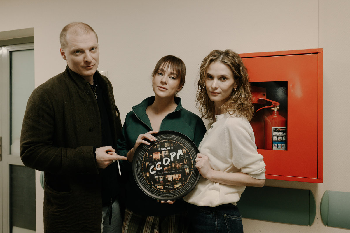 Светлана Иванова и Сергей Гилев снимаются в сериале «Ссора» 