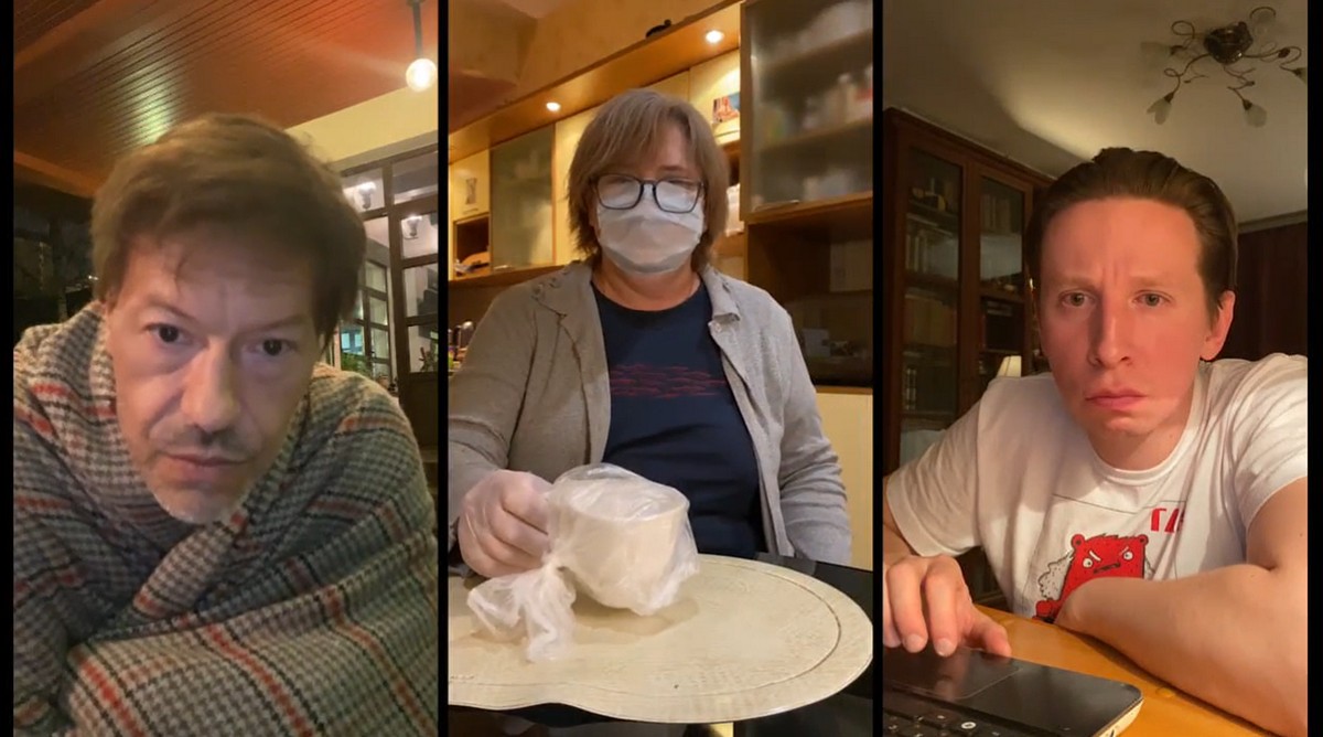 Герои режима самоизоляции: в Сети выходит сериал Семена Слепакова «Окаянные дни»