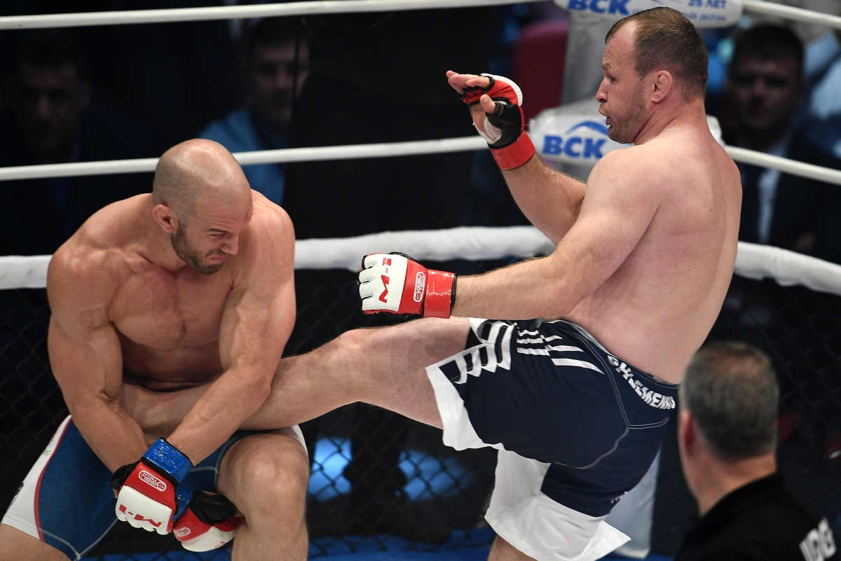 Вечером увидим бои Шлеменко – Кадена и Подмарёв – Соуза на турнире Shlemenko FC 11 в эфире «МАТЧ!»