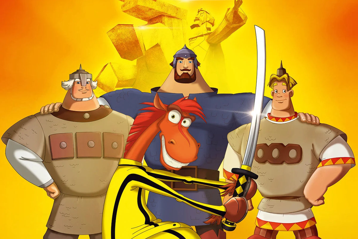 Муромец, Добрыня и Попович против всей нечисти: смотрите мультфильмы про трех богатырей в субботу на канале «Премиальное»