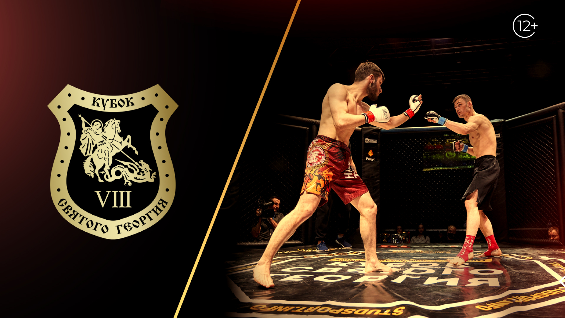 Здесь были Пронин, Гогитидзе, Кузьминых, Гончаров и другие: смотрим Кубок Святого Георгия по ММА на «Спортивном»