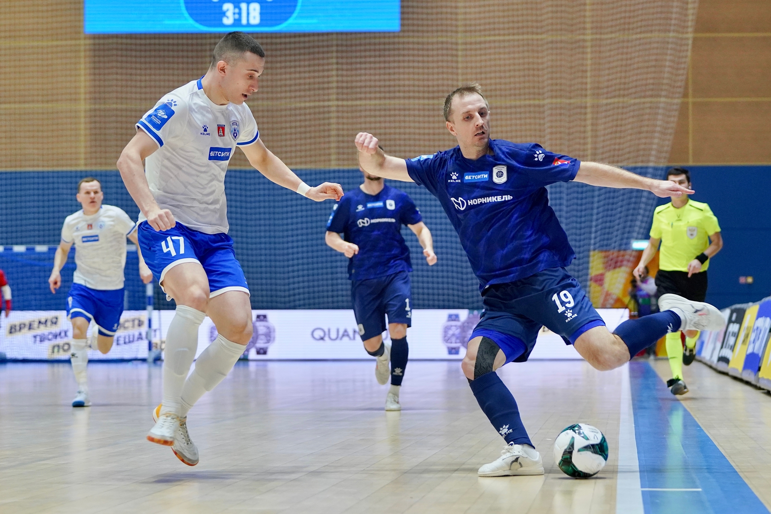 «Торпедо» готово добить КПРФ, «Норникель» примет «Ухту» дома: смотрим вторые матчи 1/2 мини-футбольного Кубка России на канале «Мяч»