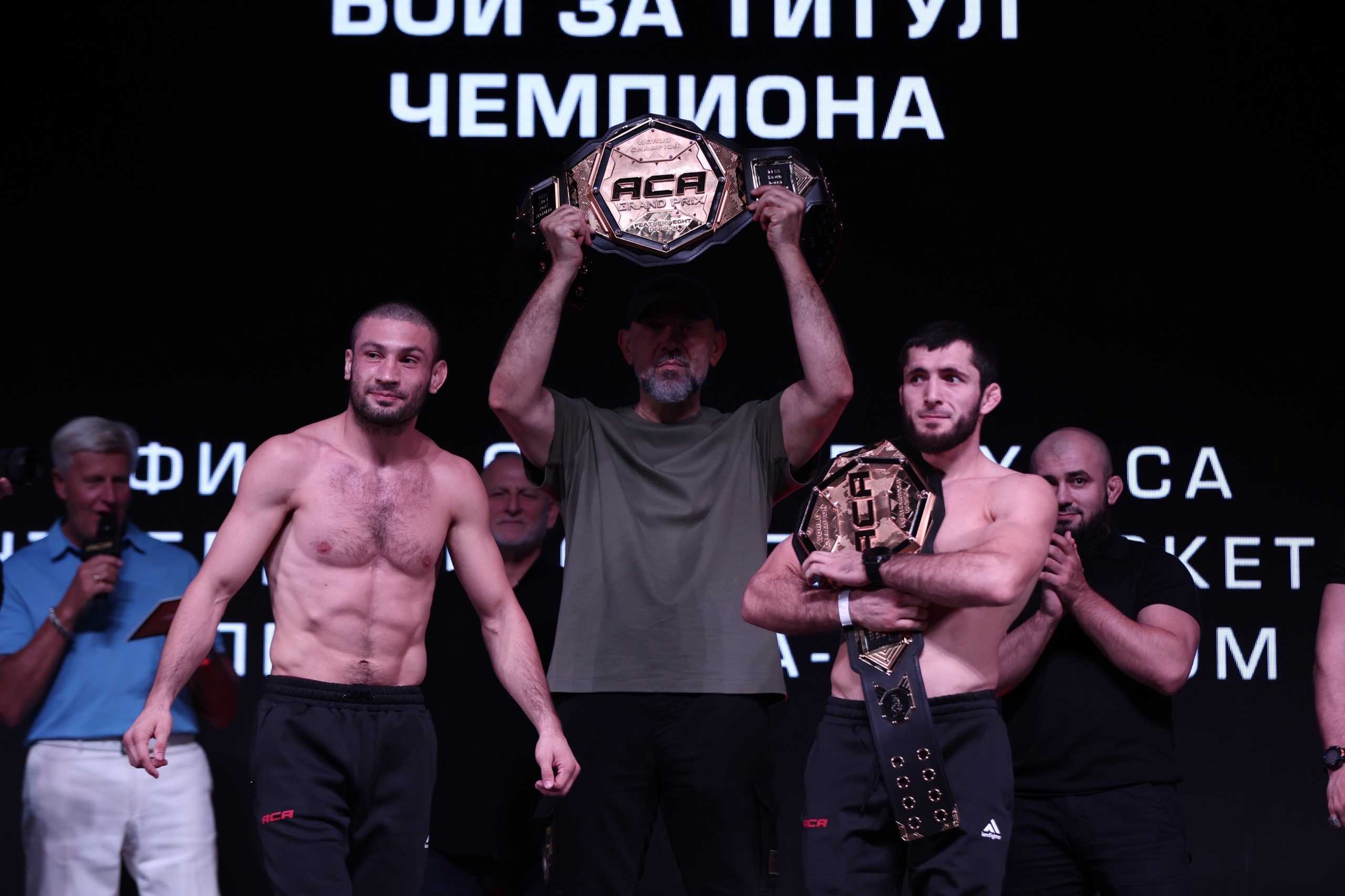 Чемпионский бой Омаров – Тайгибов, Полпудников выйдет против Фроеса: не пропустите боевой турнир ACA 179 на канале «МАТЧ!»