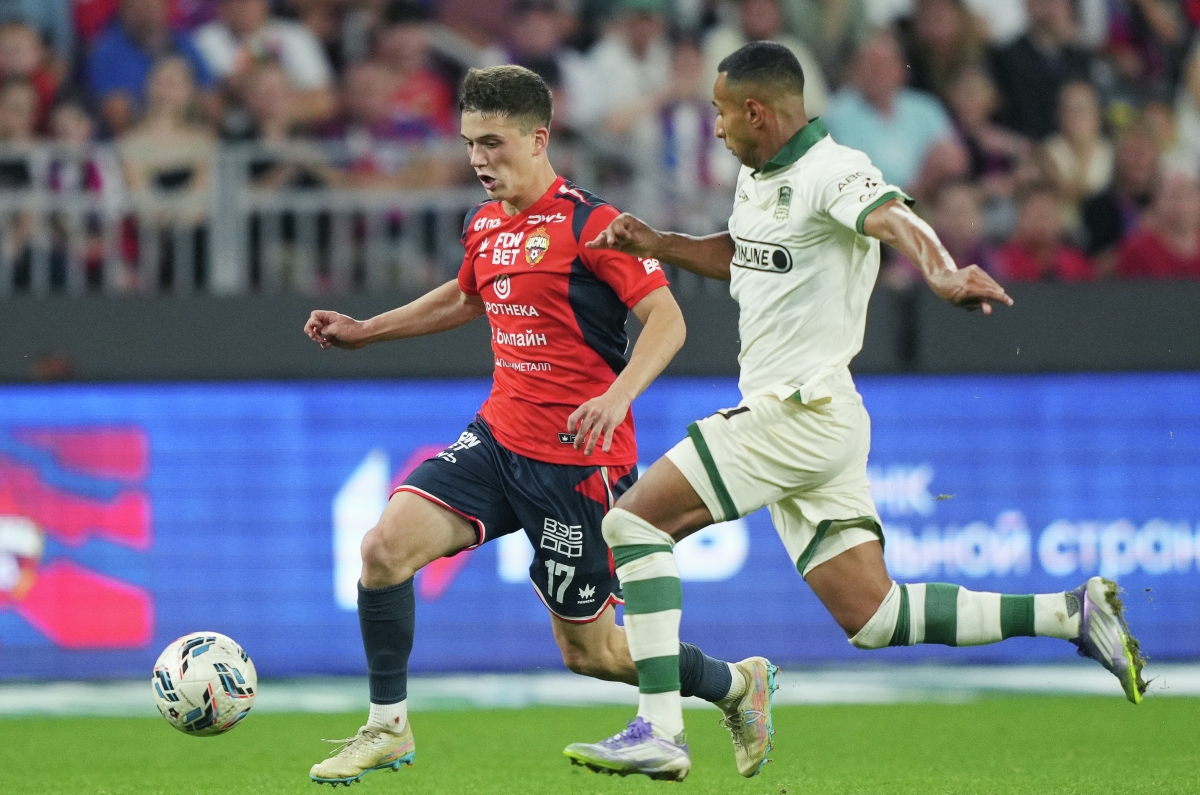 Последний суперматч года: главная игра 18 тура чемпионата России по футболу «Краснодар» – ЦСКА на телеканале «МАТЧ!»