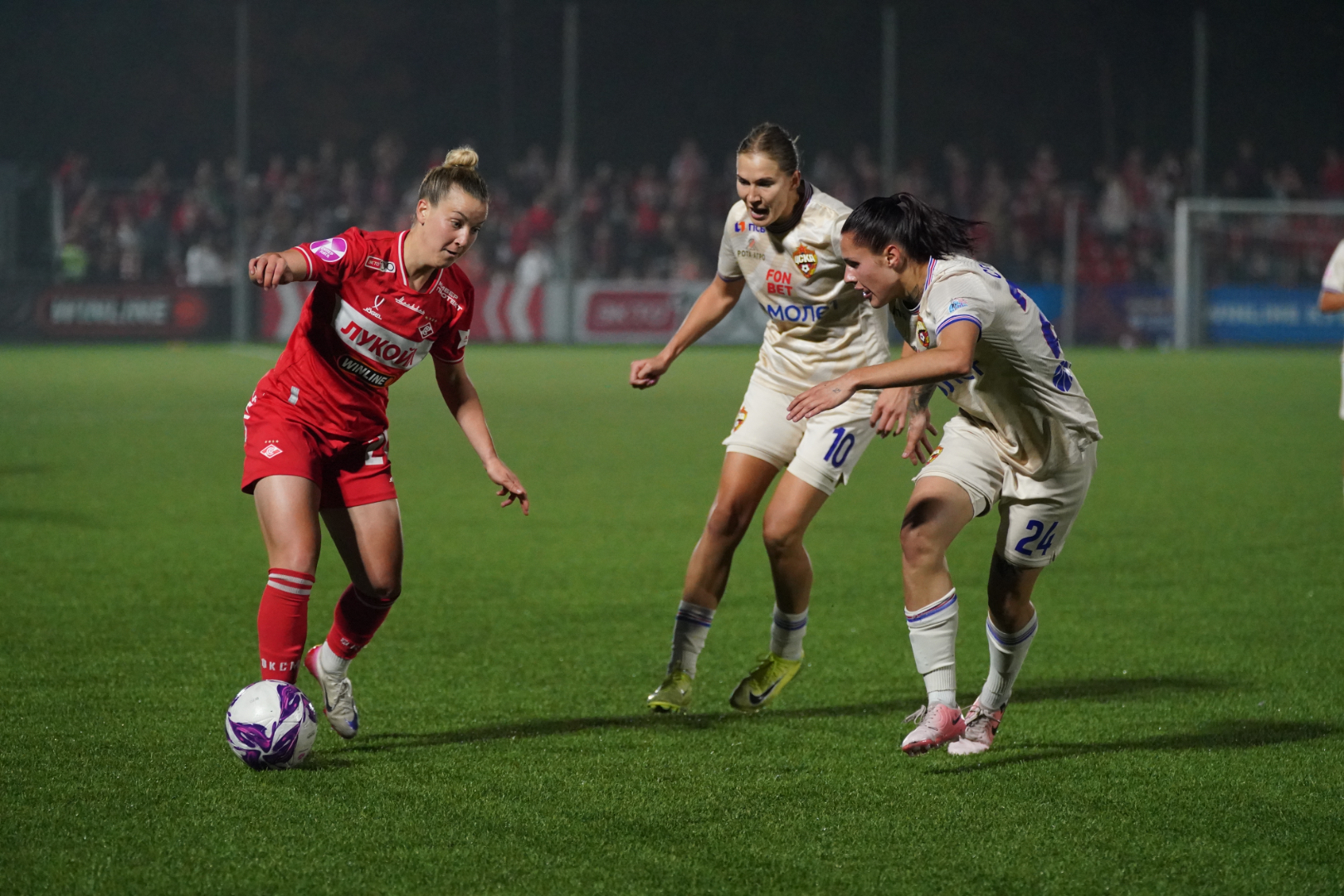 Первое золото «Спартака» или шанс ЦСКА: чемпионская битва в женском футболе России на канале «МАТЧ!»