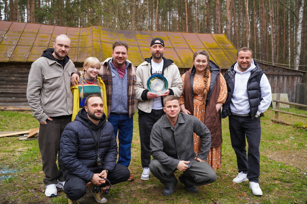 Первые кадры с площадки: в Беларуси снимают вторую часть семейной комедии «Мой папа – медведь» 