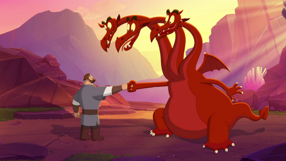 К празднику: РЕН ТВ устроит марафон полнометражных мультфильмов из цикла «Три богатыря» и презентует телепремьеру «Три богатыря и Пуп Земли»