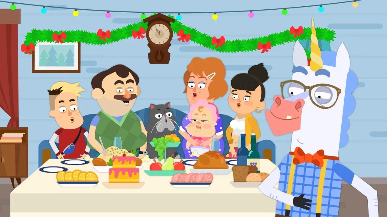 Волшебный зверь: онлайн-кинотеатр START покажет премьеру новогоднего эпизода мультсериала «Единороговы»