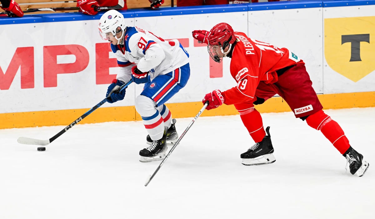 Второй московский матч за Кубок Харламова: финал Молодежной хоккейной лиги «Спартак» – «СКА-1946» на канале «Хоккей ТВ»