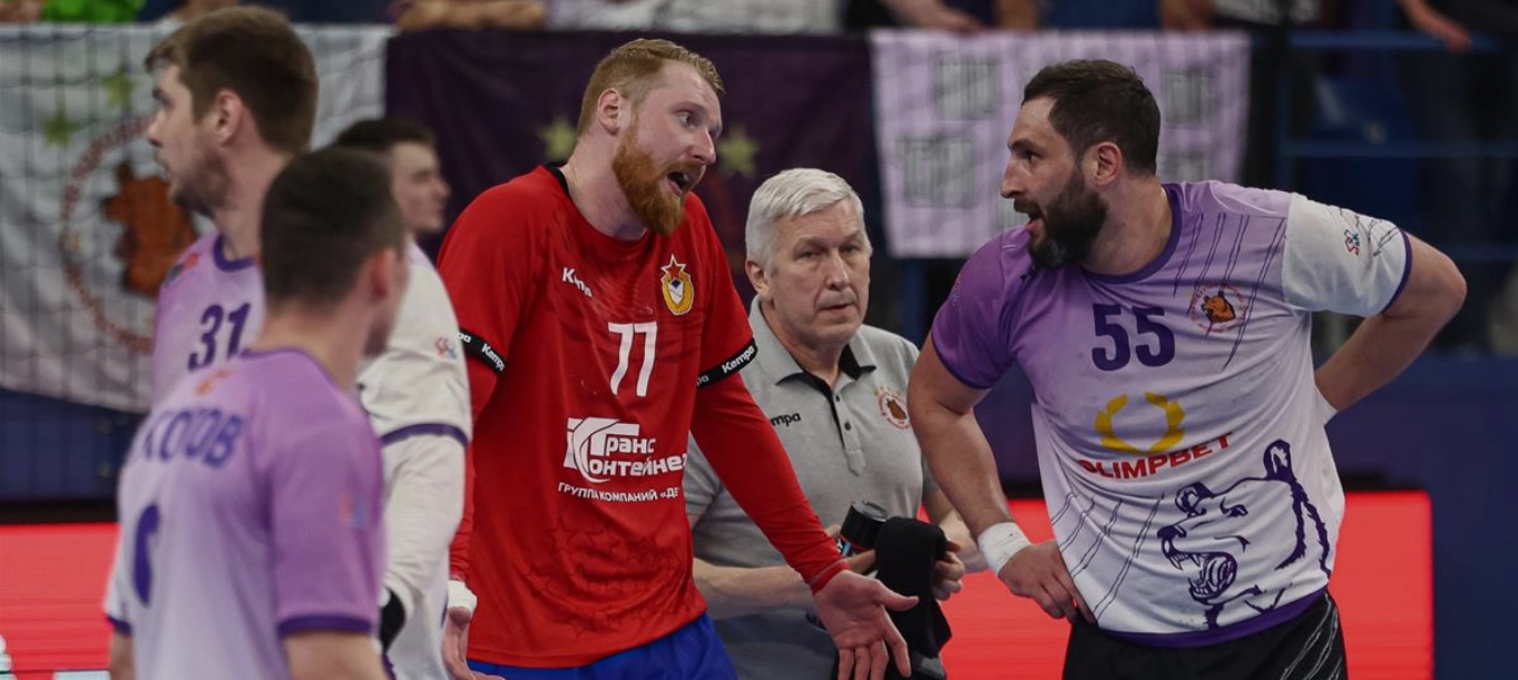 Гандбольный гигант продолжает битву за лидерство: наблюдаем схватку «СГАУ-Саратов» – «Чеховские Медведи» в прямом эфире на канале «ТВ Спорт»