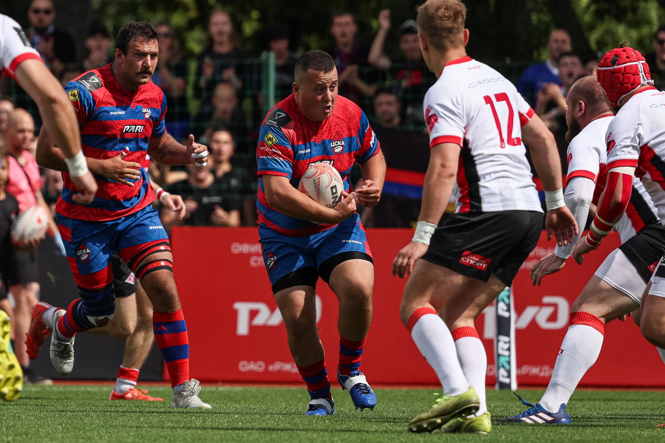 «Казань» принимает ЦСКА, «Таганий Рог» впервые дома с «Фили»: смотрим Высшую лигу чемпионата России по регби на канале «Спортивный»