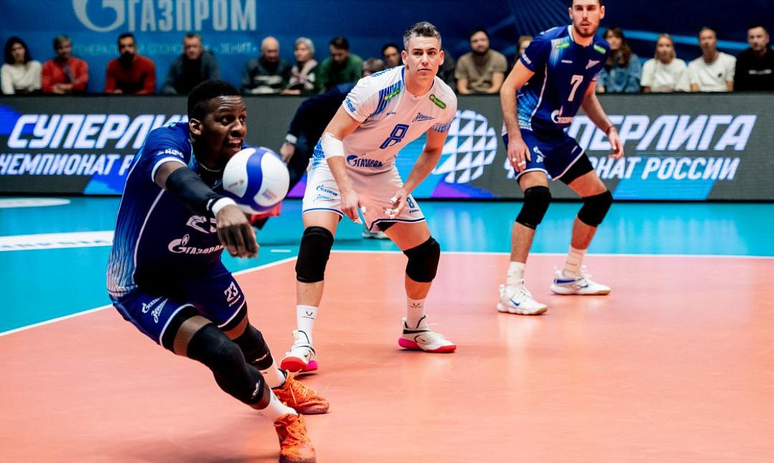 Марафон из матчей «Зенитов», «Динамо», «Локомотива» и «Белогорья»: 11 тур мужской волейбольной суперлиги на каналах «Мяч» и «Волейбол»