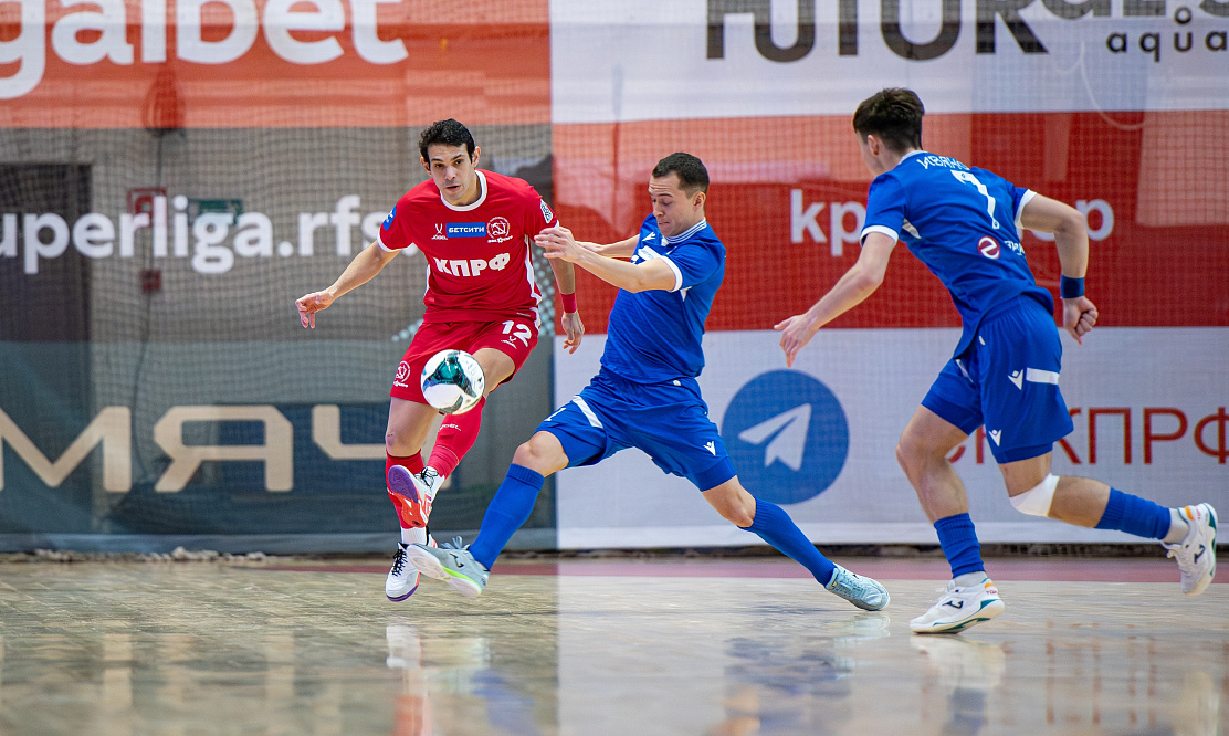 «Норникель» – «Газпром-Югра», «Сибиряк» – «ИрАэро», КПРФ – ЛКС, «Ухта» – «Кристалл»: игры 9-го тура футзальной суперлиги на каналах «Мяч», «ТВ Спорт» и «Триколор Спорт»