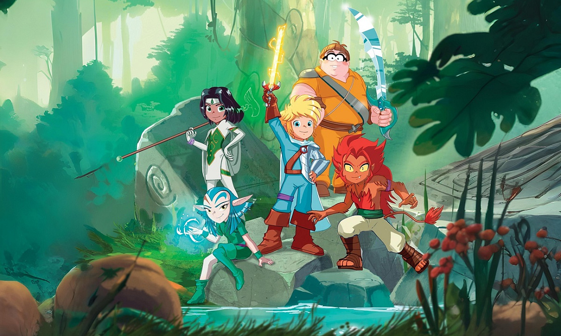 Премьера мультсериала «Легендарная пятерка» стартует на телеканале СТС Kids