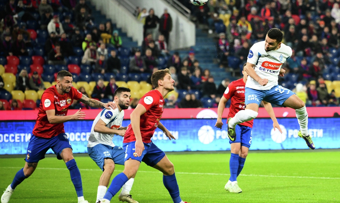 Финиш первого круга в Дагестане: смотрим игру «Динамо» Махачкала – ЦСКА в 15 туре РПЛ на телеканале «МАТЧ!»