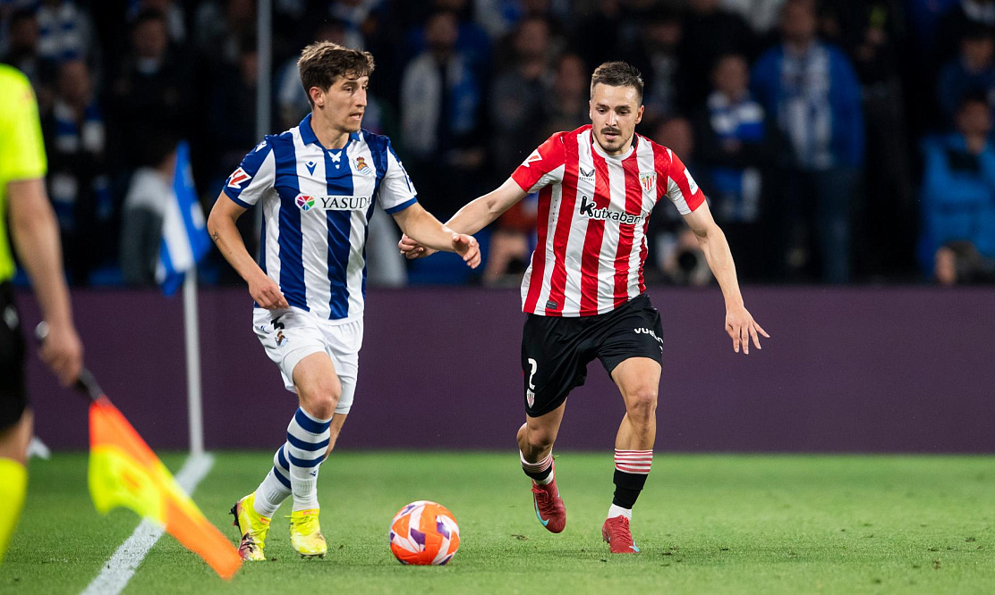 Баскское дерби и выезды грандов: увидим чемпионат Испании по футболу «Леванте» – «Атлетико», «Эльче» – «Барселона» и «Атлетик» – «Реал Сосьедад» на канале «МАТЧ!»