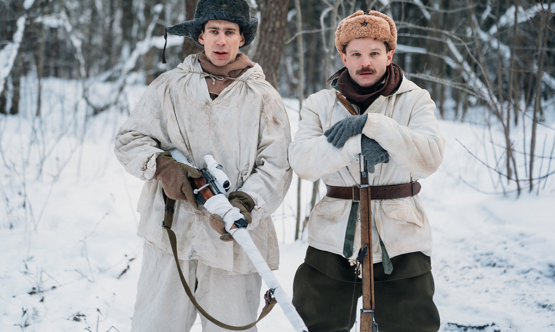 Новые кадры со съемок: НТВ продолжает работу над третьим сезоном военной драмы «Самогон»