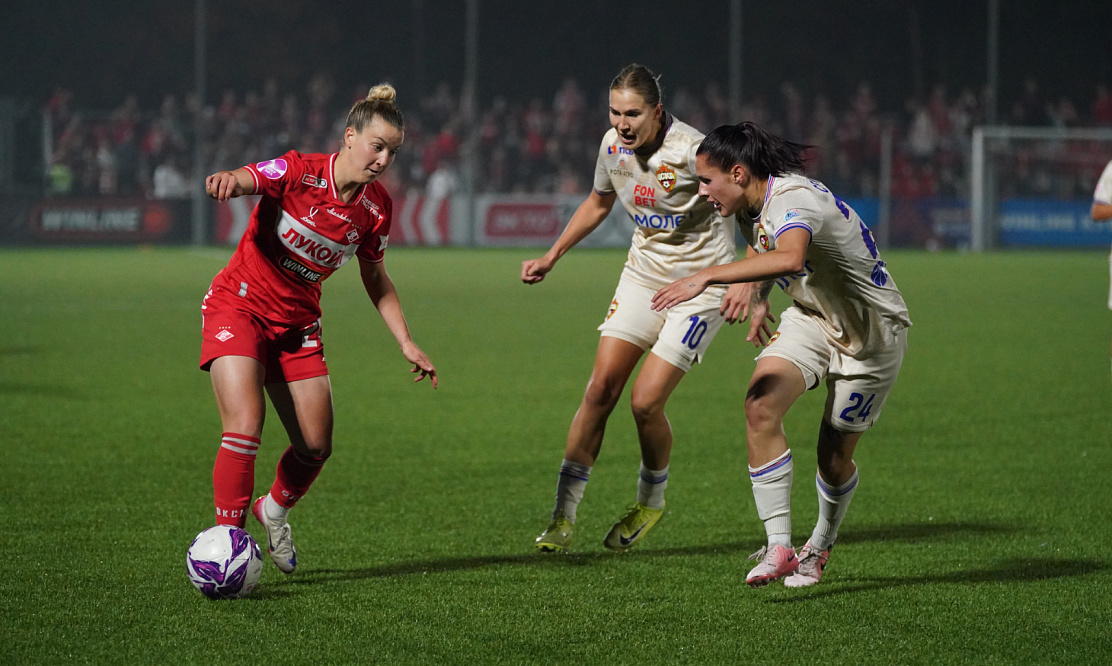 Первое золото «Спартака» или шанс ЦСКА: чемпионская битва в женском футболе России на канале «МАТЧ!»