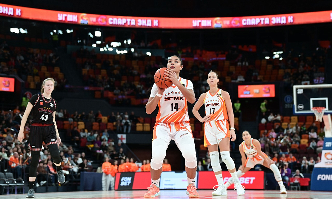 Уральские звезды женского баскета: смотрим суперкубок УГМК – «Надежда» на канале «МАТЧ!»