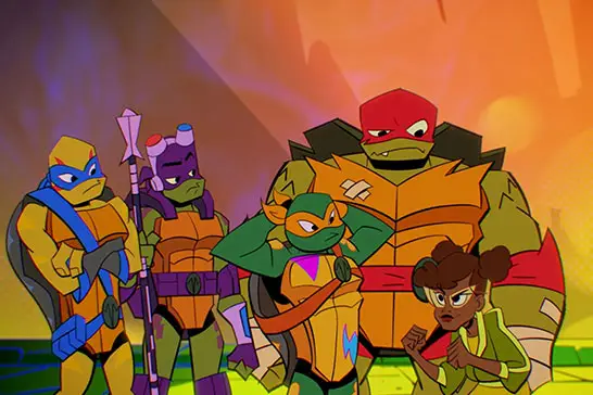 «Эволюция Черепашек-ниндзя» на  Nickelodeon